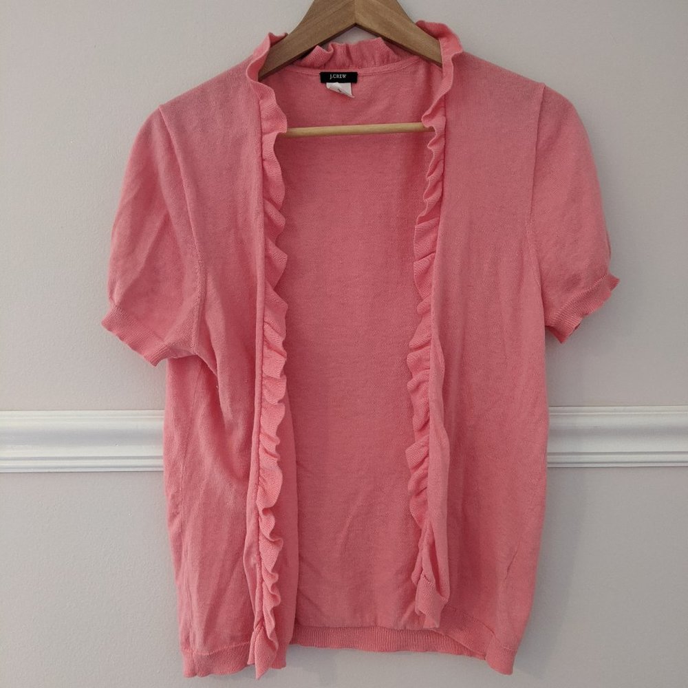 JCrew Ruffle sweater